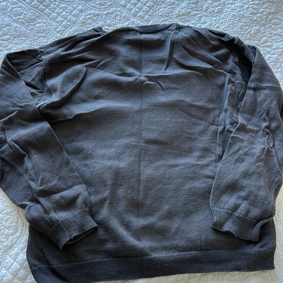 H&M girls sweater size 6-8 yr girls bunny sequin fuzzy - Picture 4 of 4